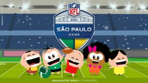 Para celebrar a NFL no Brasil, a Turma da Mônica entra em campo em um episódio de Mônica Toy, já disponível em seu canal oficial do YouTube.