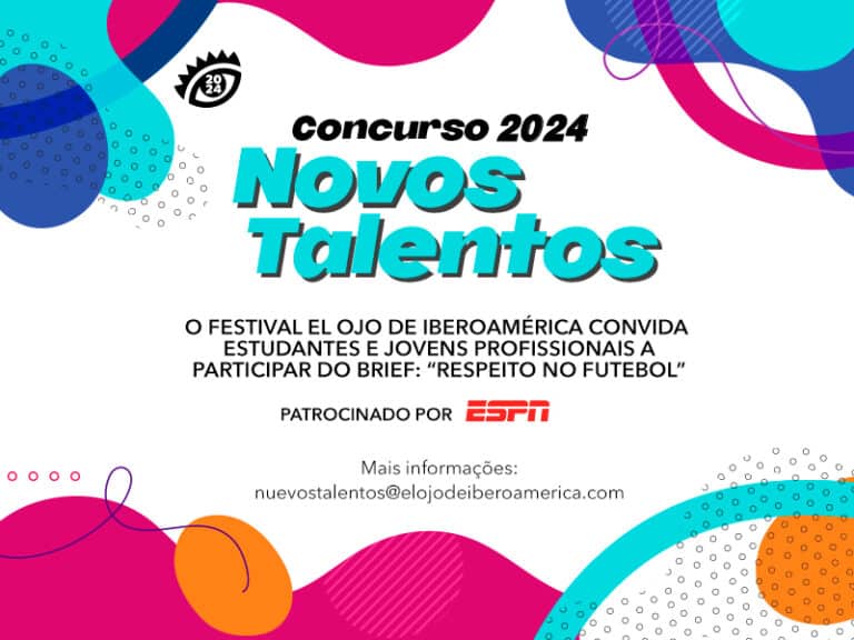 O Festival El Ojo de Iberoamérica anuncia que as inscrições do concurso "Novos Talentos 2024" poderão ser realizadas a partir de 23 de setembro.