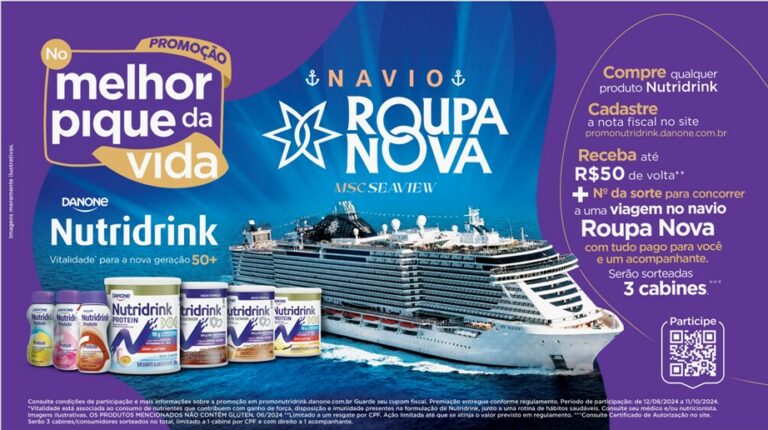 A Nutridrink 50+ lança, em parceria com a MKT House, uma ação promocional com foco na geração prateada.