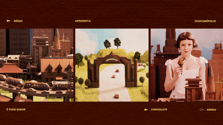 O McDonald's apresenta ao público uma grande novidade no segmento de sobremesas, a Casquinha Super Chocolate.