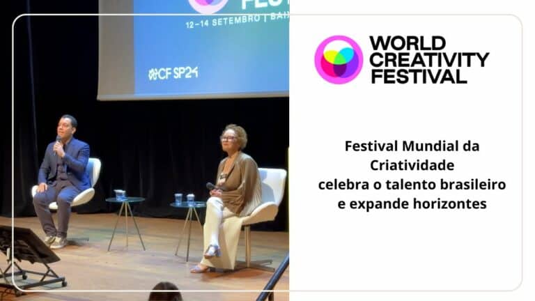 Festival Mundial da Criatividade celebra o talento brasileiro e expande horizontes