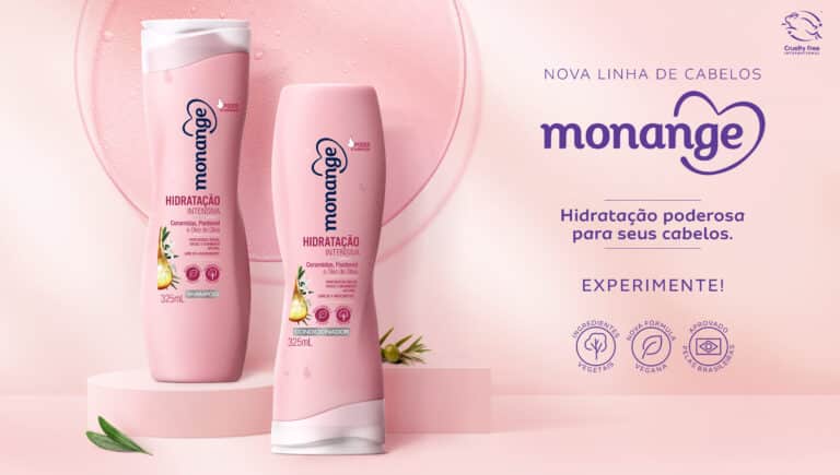 Monange, marca referência por seu portfólio de cuidados com a pele e cabelos, apresenta suas sete novas linhas de produtos capilares.
