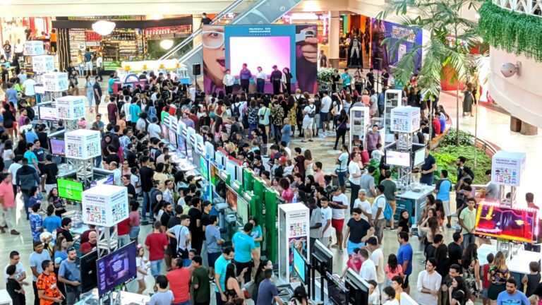 O Shopping Parque da Cidade sediará, de 5 a 20 de outubro, a maior exposição itinerante de videogames do Brasil. 