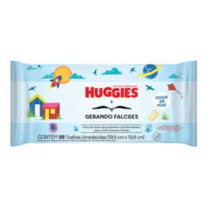 A Huggies lança, em parceria com a Gerando Falcões, uma edição limitada para sua linha de lenços umedecidos Higiene Diária para os bebês.