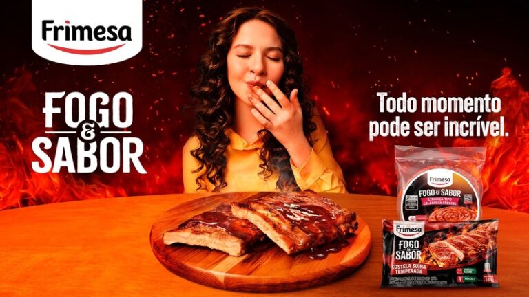 A OpusMúltipla lança a nova campanha para a linha Fogo & Sabor, da Frimesa, que destaca a praticidade dos alimentos.