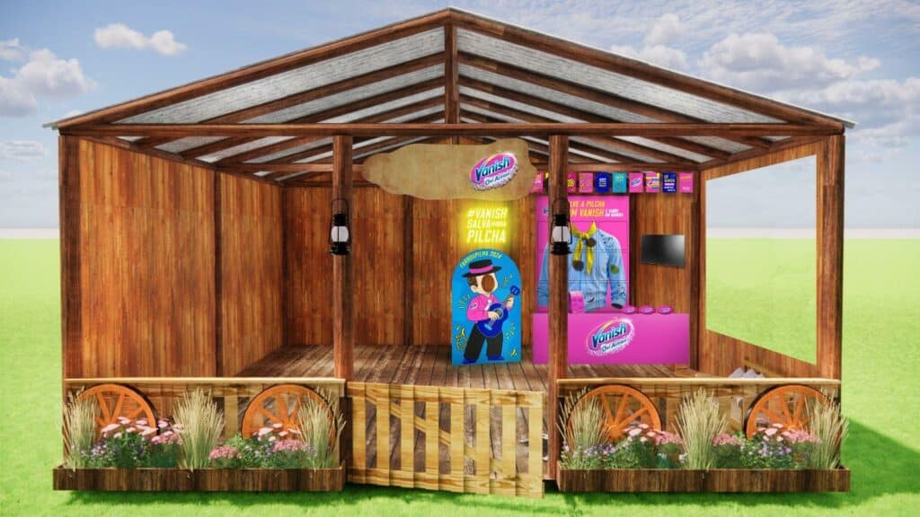 A Vanish decidiu aumentar sua conexão com o consumidor gaúcho ao levar sua plataforma de eventos ao Acampamento Farroupilha.