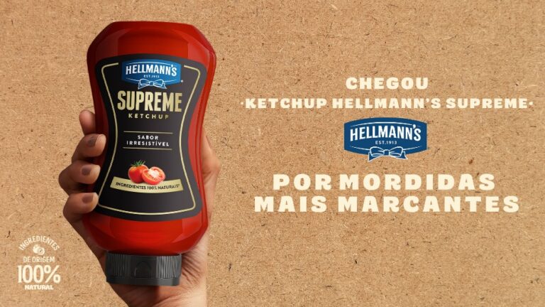 A Hellmann's anuncia a chegada de mais um produto ao seu portfólio premium no Brasil: o Ketchup Hellmann's Supreme.