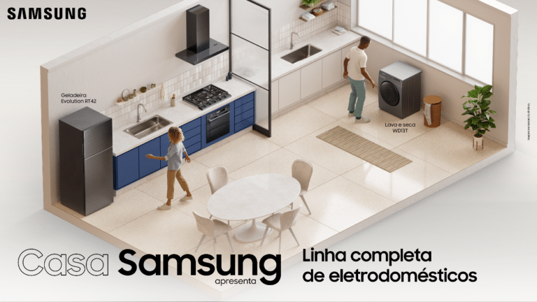 A Samsung oferece uma linha completa de eletrodomésticos que atendem a diversas necessidades, com produtos para vários públicos.