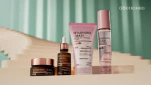 O Boticário apresenta a linha Botik Resveratrol e Silício, desafiando o tabu de que a vida da mulher é feita de um único auge.