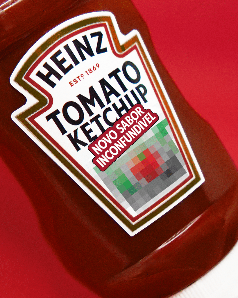 A Heinz apresentou aos consumidores o seu novo lançamento através de ação nas redes sociais, denominada "Sabor Censurado Heinz".