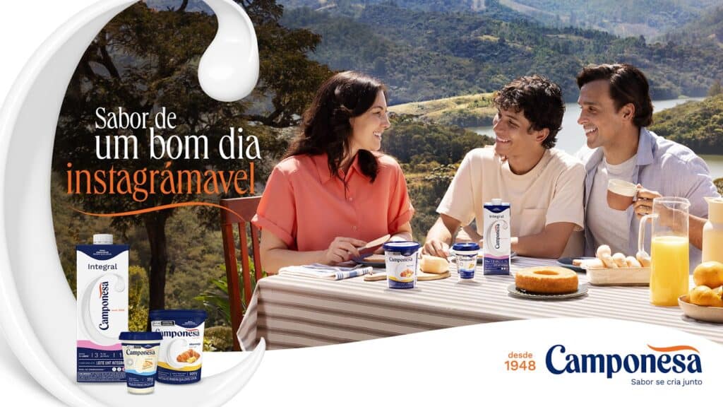 A Camponesa realizou um investimento de R$ 10 milhões em um rebranding completo, realizado pela agência anacouto