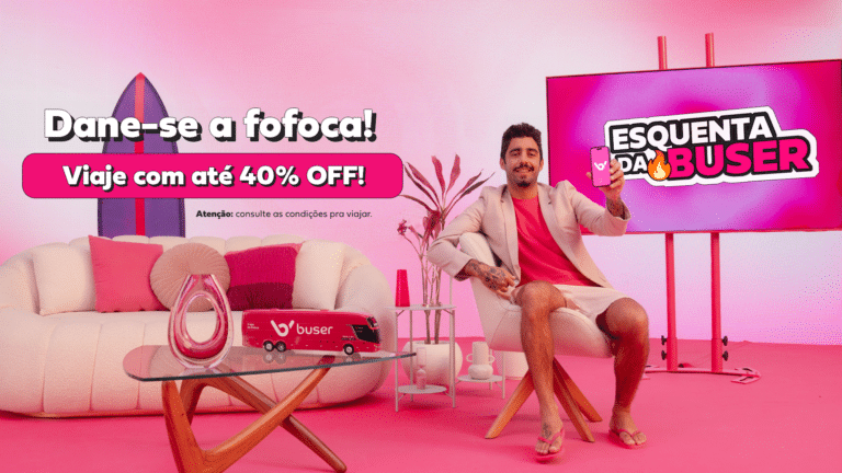 A Buser (www.buser.com.br) está antecipando as ofertas para a Black Friday, a data mais importante do e-commerce do ano.