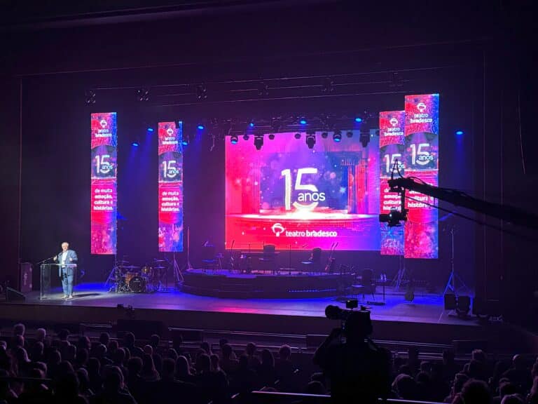 Teatro Bradesco celebra 15 anos e reforça seu legado cultural. Foto: Elisangela Peres