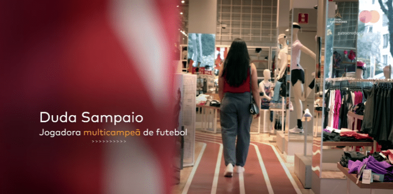 Ganhadora da Medalha de Prata em Paris, a jogadora de futebol Duda Sampaio é a estrela da mais nova campanha da Mastercard.