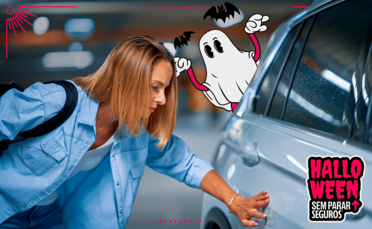 O Sem Parar apostou no mês do Halloween para criar sua nova campanha integrada de seguros, estrelada por Márcia Sensitiva.