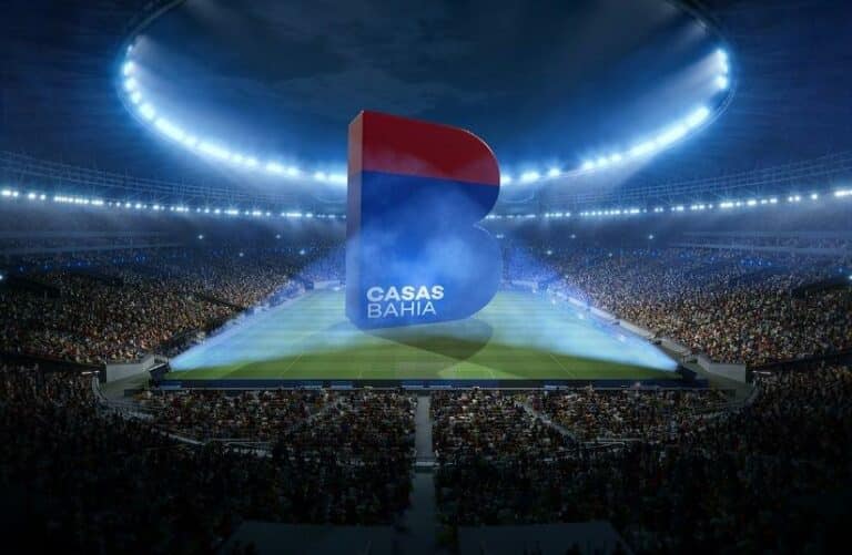 A Casas Bahia volta a patrocinar as transmissões dos campeonatos Paulista e Brasileiro de futebol em 2025, agora no canal da CazéTV.
