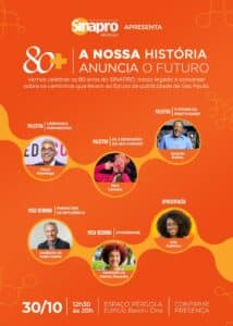 Sinapro-SP celebra 80 anos com conquistas como representante das agências de propaganda do Estado que lidera a atividade publicitária no país.