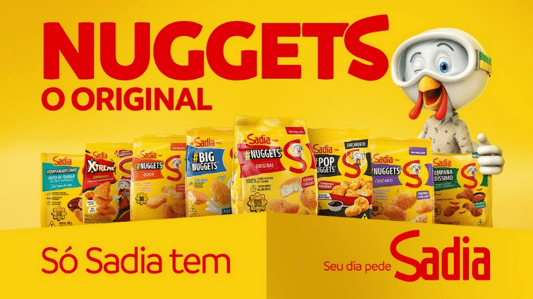 A Sadia criou a campanha #MomentoCrocantudo, Mission no TikTok, para promover os Nuggets, original e exclusivo da marca.