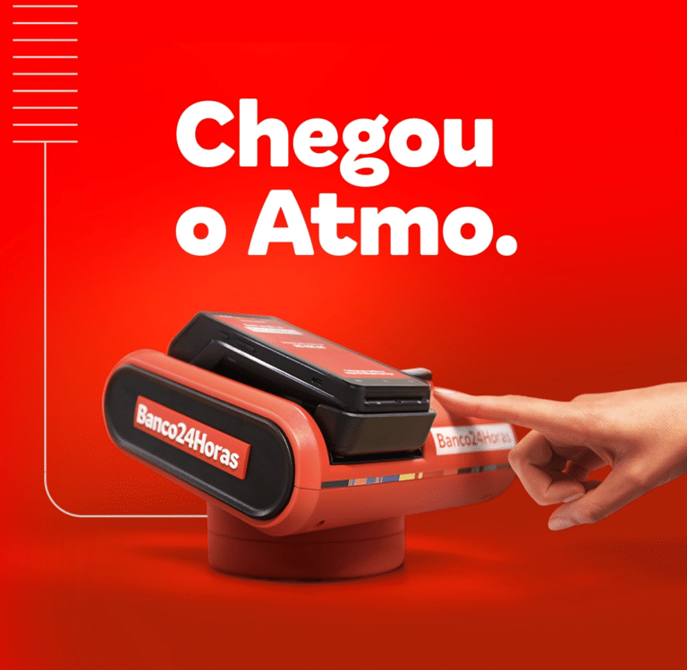 Banco24Horas lança a ação "O Atmo é ótimo", para aumentar a conscientização sobre seu dispositivo tanto para o público B2C quanto para o B2B.