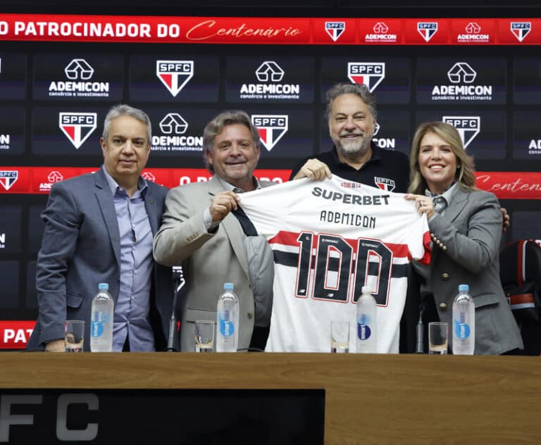 Ademicon, administradora independente de consórcio, renova até 2030 a parceria com o São Paulo Futebol Clube.