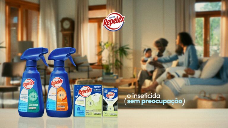 A marca de repelentes Repelex anunciou sua entrada no segmento de produtos para casa com uma nova campanha.