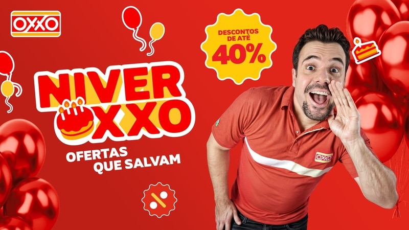 A OXXO completa quatro anos de atuação no Brasil, e preparou diversas ações para comemorar com os clientes esta data tão importante. 