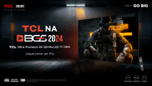 A TCL irá participar mais uma vez da BGS, e pelo segundo ano consecutivo, patrocinará o espaço TCL Meet & Greet.