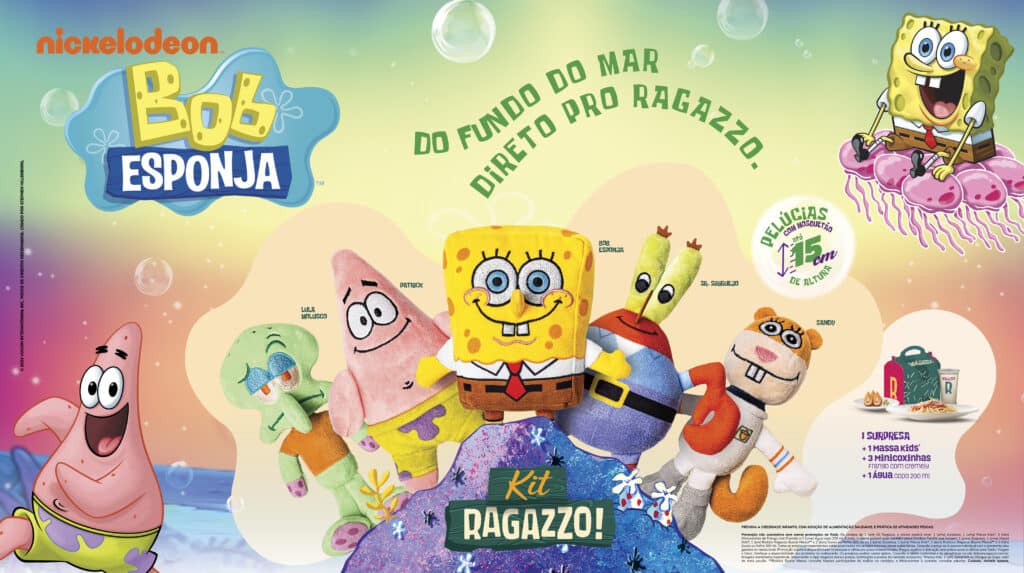Os personagens mais queridos da Fenda do Biquíni acabaram de chegar para uma aventura deliciosa nos restaurantes do Habib's e Ragazzo.