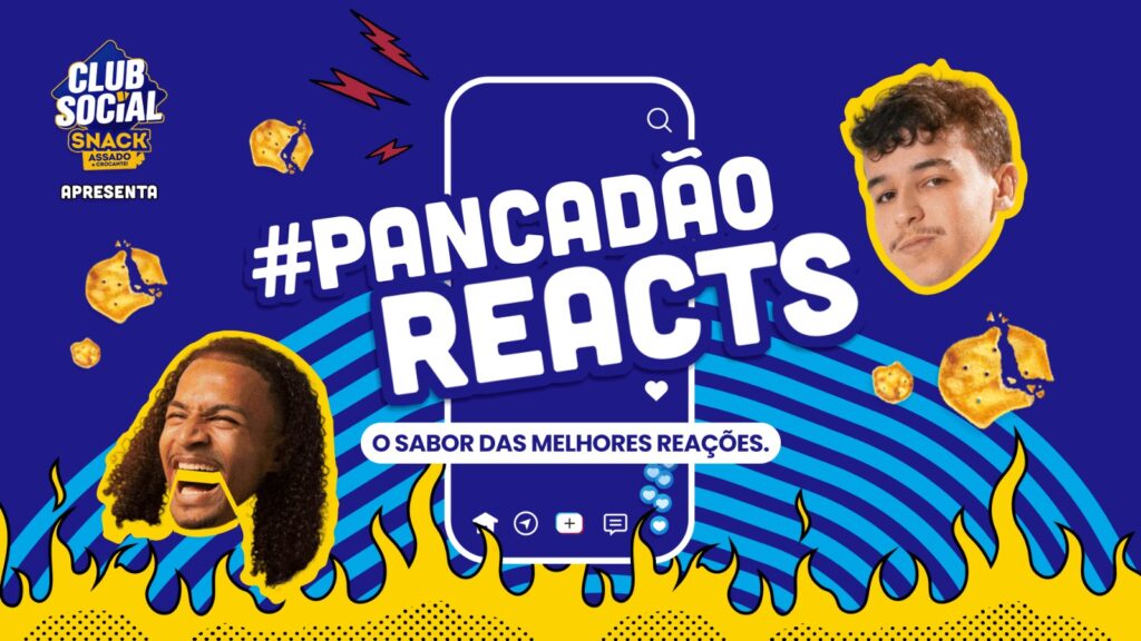 O Club Social decidiu intensificar sua conexão com a Geração Z nas redes sociais com o lançamento da ação "Pancadão Reacts".