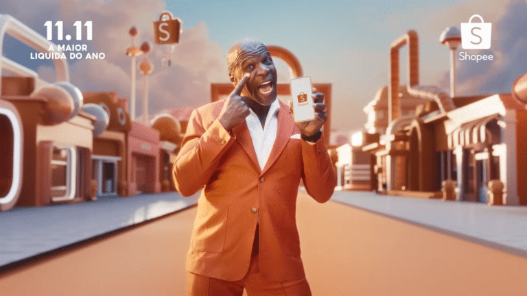 A Shopee estreia sua principal campanha do ano no Brasil com uma nova peça publicitária, estrelada pelo astro Terry Crews.