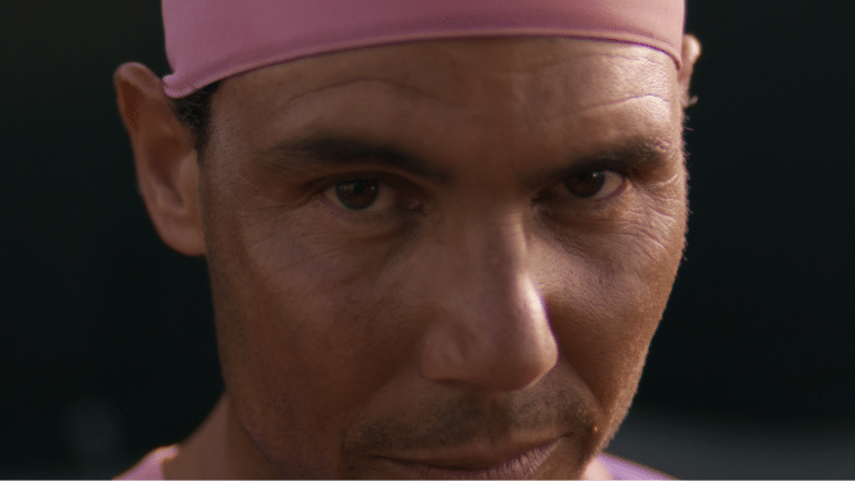 A Vivo, marca que tem o tenista Rafael Nadal como embaixador há mais de uma década, faz uma grande homenagem ao "rei do saibro".