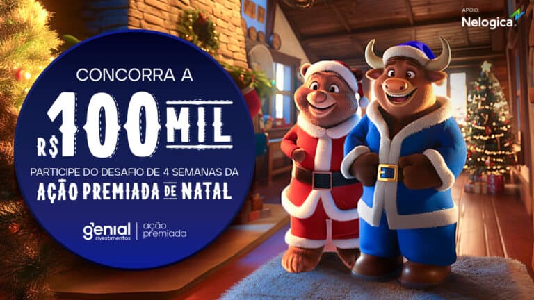A Genial Investimentos, referência em inovação no mercado financeiro, anuncia o lançamento da edição de Natal da Genial Ação Premiada.