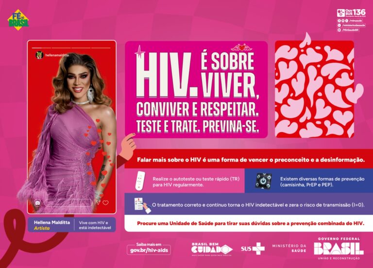Criada pela agência DeBrito, a nova campanha de prevenção ao HIV/Aids do Ministério da Saúde tem as pessoas no centro.