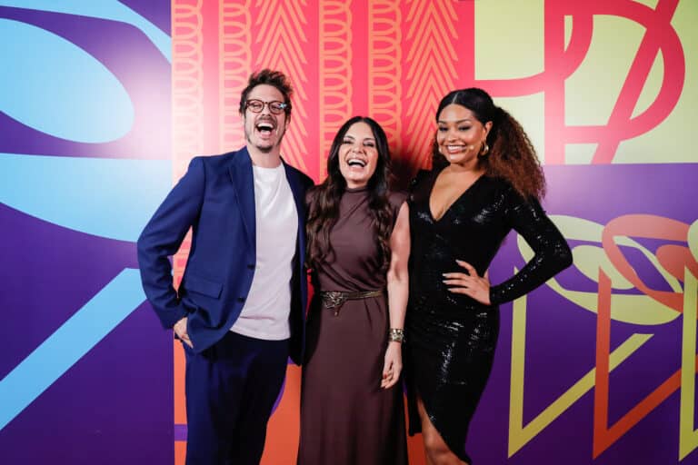 PPA24_Fábio Porchat, Manzar Feres e Juliana Alves_Crédito Eduardo Lopes - Globo anuncia os vencedores do PPA 2024, que premia as melhores campanhas da publicidade brasileira