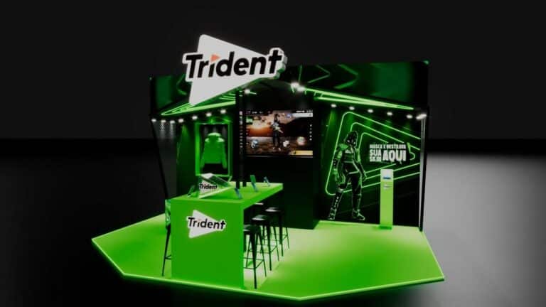 Trident conecta jovens gamers na final do Mundial de Free Fire com ativações interativas
