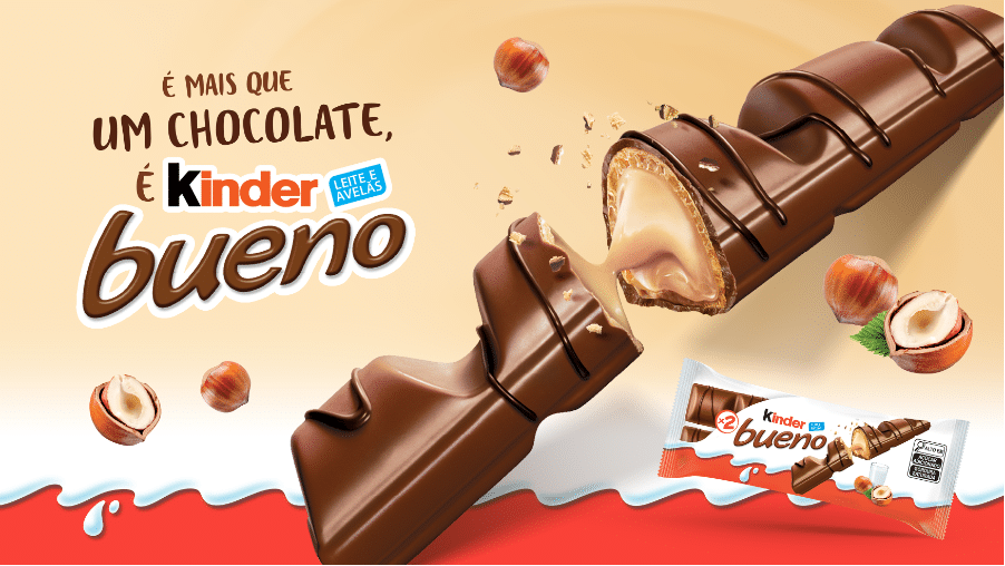 Kinder Bueno realizou a segunda fase de sua campanha "É mais que chocolate, é Kinder Bueno", com peças de Out of Home.