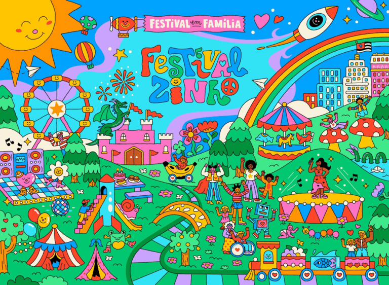 O Festivalzinho, primeiro festival que une pais e filhos em mesmo ambiente, faz sua estreia com 21 marcas entre patrocinadores e apoiadores.
