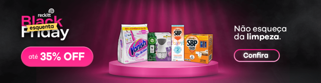 O Grupo Reckitt se prepara para uma das campanhas mais aguardadas do ano com a "Black Friday" e a volta da "Faxina Friday"