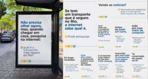A nova campanha do MetrôRio tem como objetivo destacar os atributos de segurança do sistema metroviário carioca.