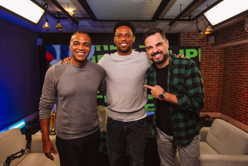 A Melitta é a nova patrocinadora do podcast "Denilson Show", do ex-jogador Denilson e do jornalista Chico Garcia.