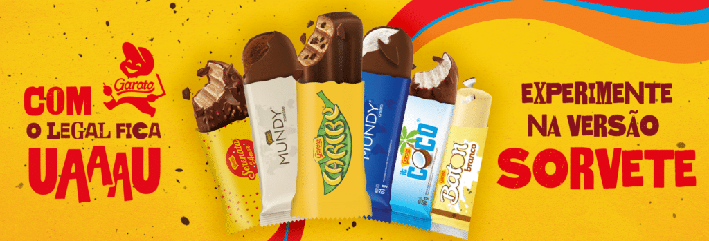 Froneri lança picolés inspirados em bombons icônicos da Garoto