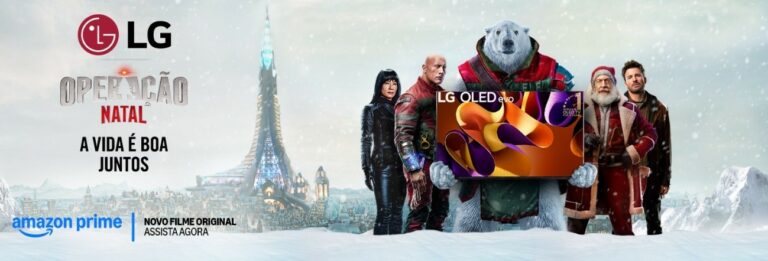 LG Electronics traz o blockbuster natalino “Red One”, da Amazon MGM Studios, para seus clientes no Brasil