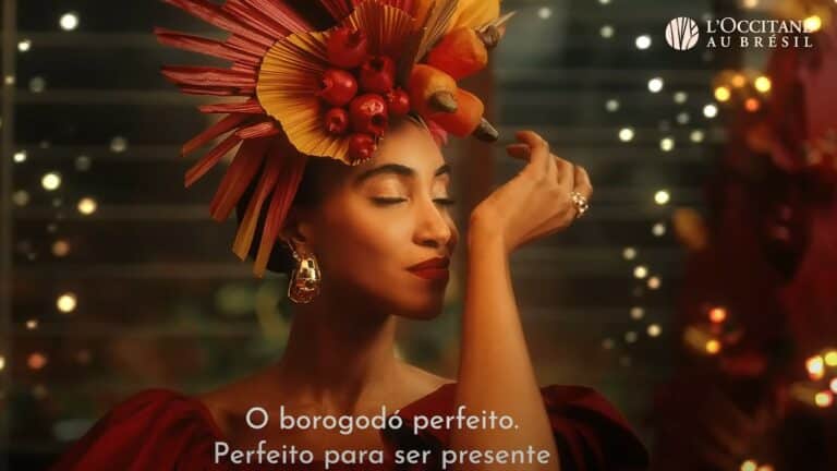 Fernanda Torres dá vida à brasilidade na campanha de Natal da L’Occitane au Brésil