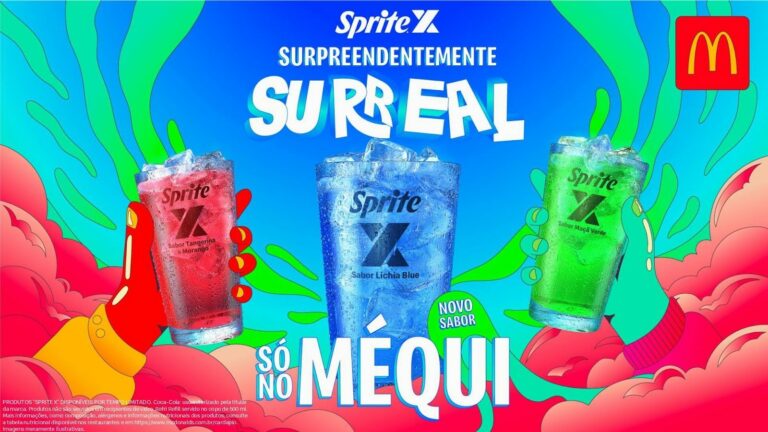 Sprite X Lichia Blue chega ao Méqui