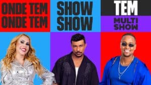 Ação do Multishow, com o mote "Onde tem show, tem Multishow", reforça a identidade e relevância da marca no território da música nacional.