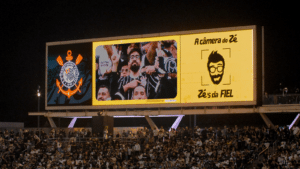Zé Delivery leva a busca pelo sósia do Zé para a Neo Química Arena, do Corinthians, no último jogo do Alvinegro em casa na temporada de 2024.