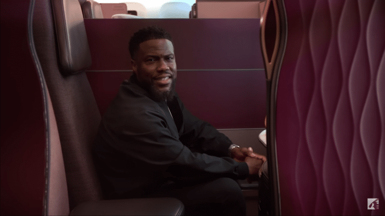 A Qatar Airways divulgou seu mais recente vídeo de segurança a bordo, estrelado pelo novo embaixador global da marca Kevin Hart.
