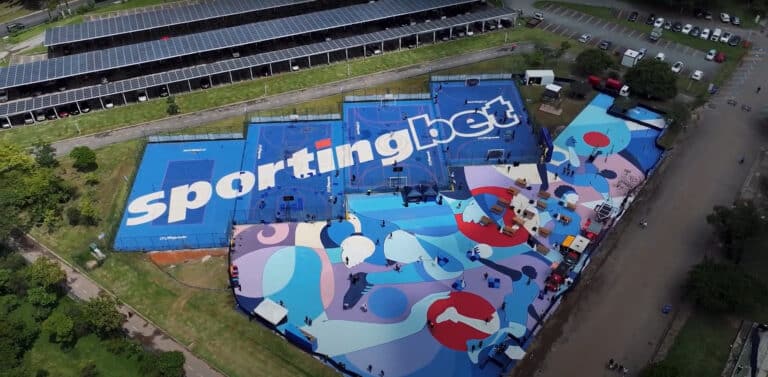 Sportingbet revitaliza quadras do Parque Villa-Lobos e reabre espaço de esportes para o público
