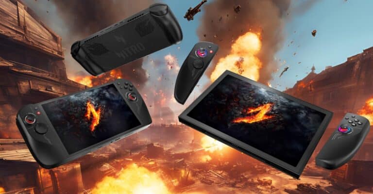 CES 2025 - Acer Expande Portfólio de Jogos Portáteis com o Novo Nitro Blaze 8 e Nitro Blaze 11