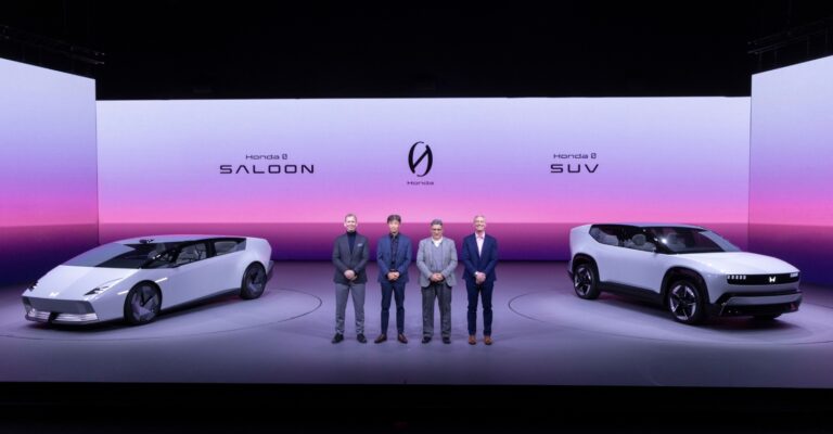 CES 2025 - Honda 0 Saloon e SUV fazem estreia mundial, com chegada aos mercados em 2026
